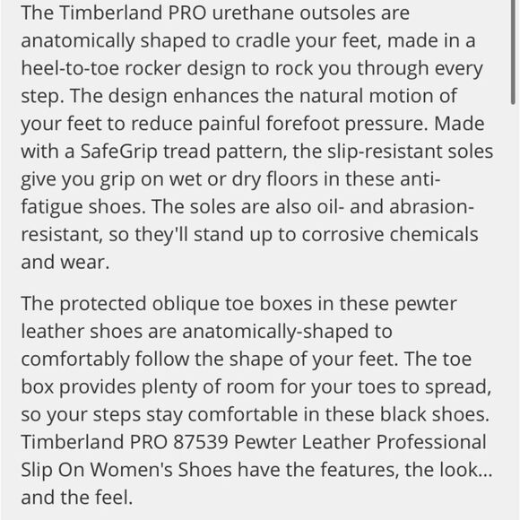 Timberland Black 87539 Embossed Leather Comfort Clog Shoe 6 - Picture 7 of 10